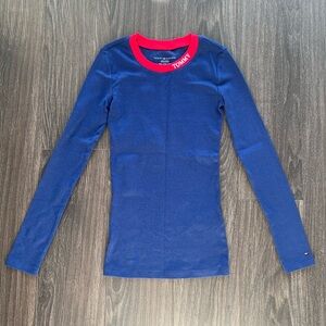Tommy Hilfiger Women’s Long Sleeve Top - XXS